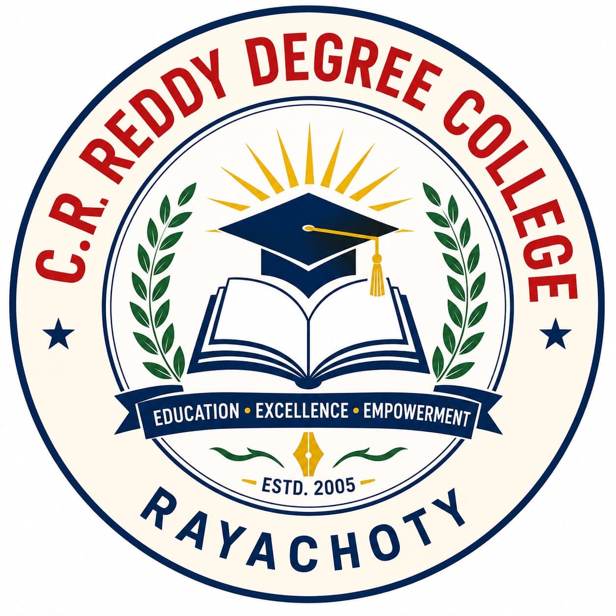 C.R. Reddy Degree College Logo